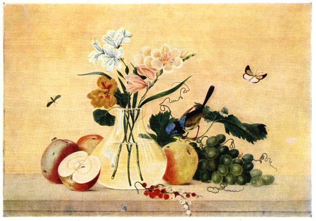 Сочинение по картине "Цветы, фрукты, птица"