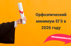 Орфоэпический минимум